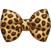 Leopard bow  sticker