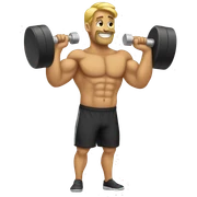 dumbbell sticker