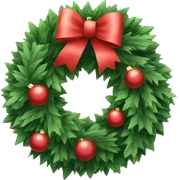 Christmas Wreath sticker