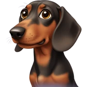 Dachshund sticker