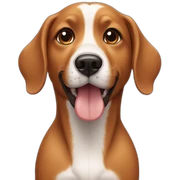 dog caramel sticker