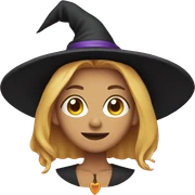 Witch sticker