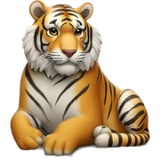 The tiger in London sticker