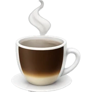 Cup coffee sticker
