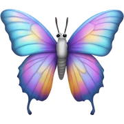 Unicorn butterfly  sticker