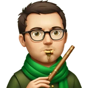 Celtic Piper sticker