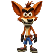 crash bandicoot  sticker