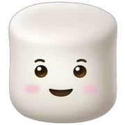 marshmallow sticker