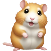 A hamster sticker
