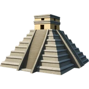 Pirámide maya sticker