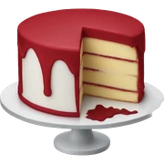 Red velvet cake  sticker