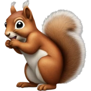 squirrel sticker