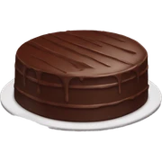 Chocolate cake  sticker