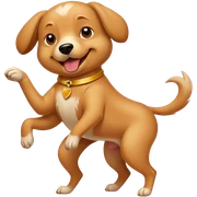 Dancing Dog sticker