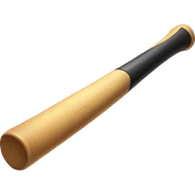 Baseball bat sticker