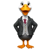 Lawyer goose sticker