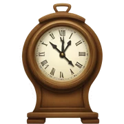 Table clock  sticker