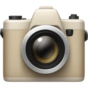 Camera beige sticker
