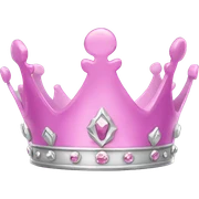 girly crown sticker