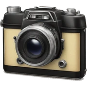 vintage camera  sticker