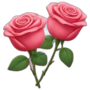 Two roses for two barbies sticker