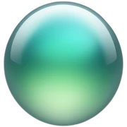glass orb sticker