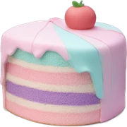 pastel cake sticker