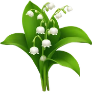 lily of the valley sticker