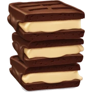 Chocolate sandwich  sticker