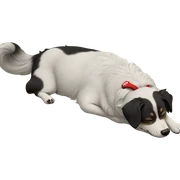sleeping dog in tokin hat sticker