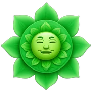Anahata chakra detailed sticker
