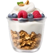 yogurt granola parfait sticker