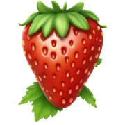 strawberry sticker