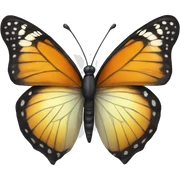 Butterfly sticker