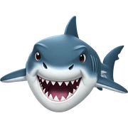 Shark sticker