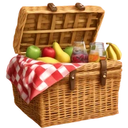 picnic basket sticker