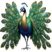 Pavo real  sticker