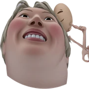 realistic portrait of a boy sticker