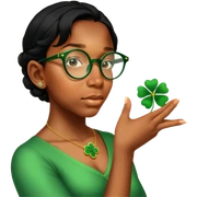 Clover Charm sticker