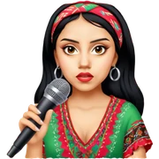 Colorful Singer sticker