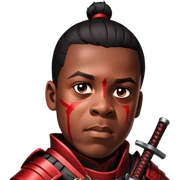 Battle-Ready Samurai sticker