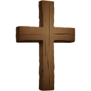 Cross sticker
