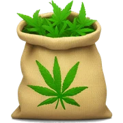 Weed bag  sticker
