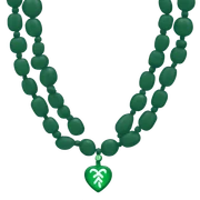 Dark green immunity necklace  sticker