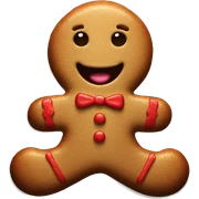 Gingerbread man  sticker