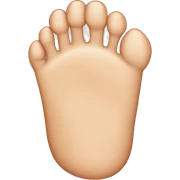 Toe sticker