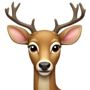Deer sticker