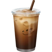 Iced coffee sticker