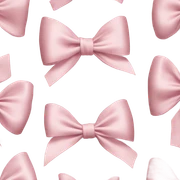Light pink bows sticker