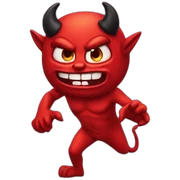 Devil sticker